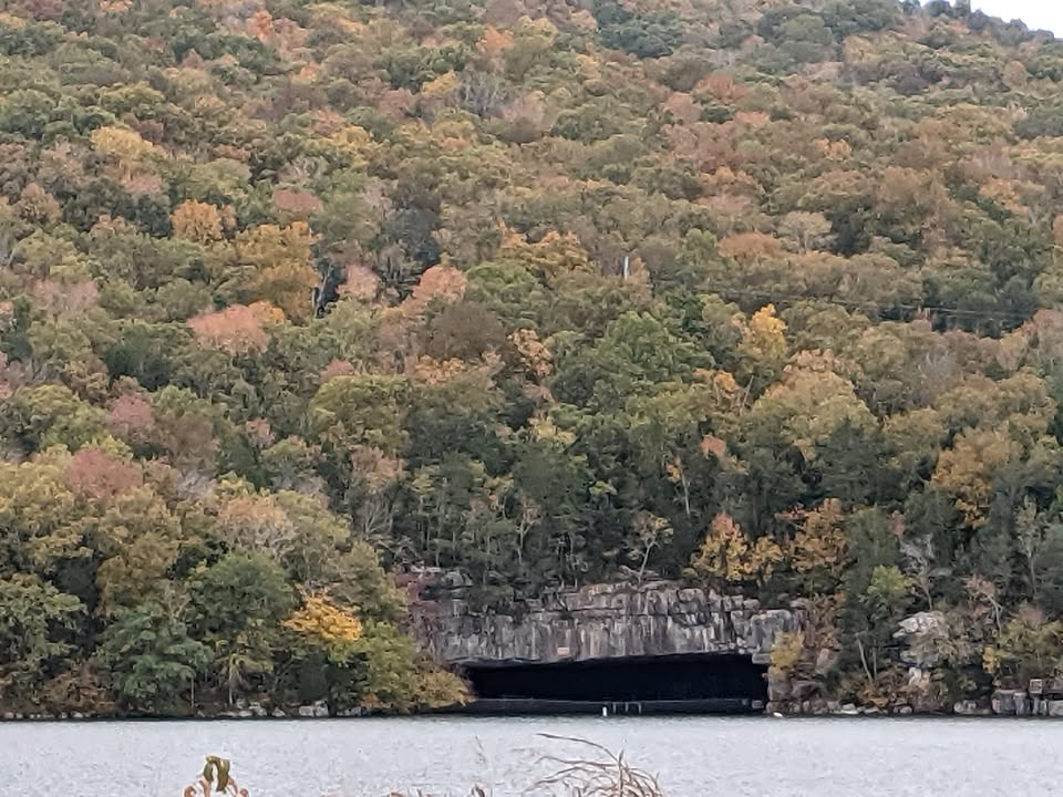View of Cave at Nickajack Lake in Marion County, Tennessee. View of Cave at Nickajack Lake in Marion County, Tennessee.